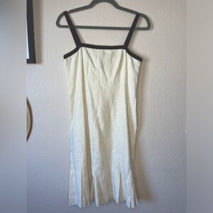 Ralph Lauren preppy linen dress, size 4, summer Hamptons dress
